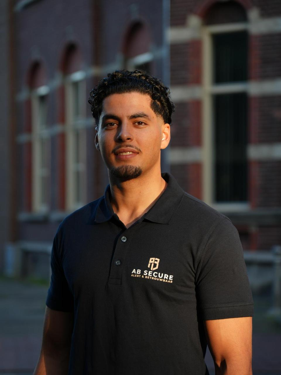 AB Secure beveiliger in company polo